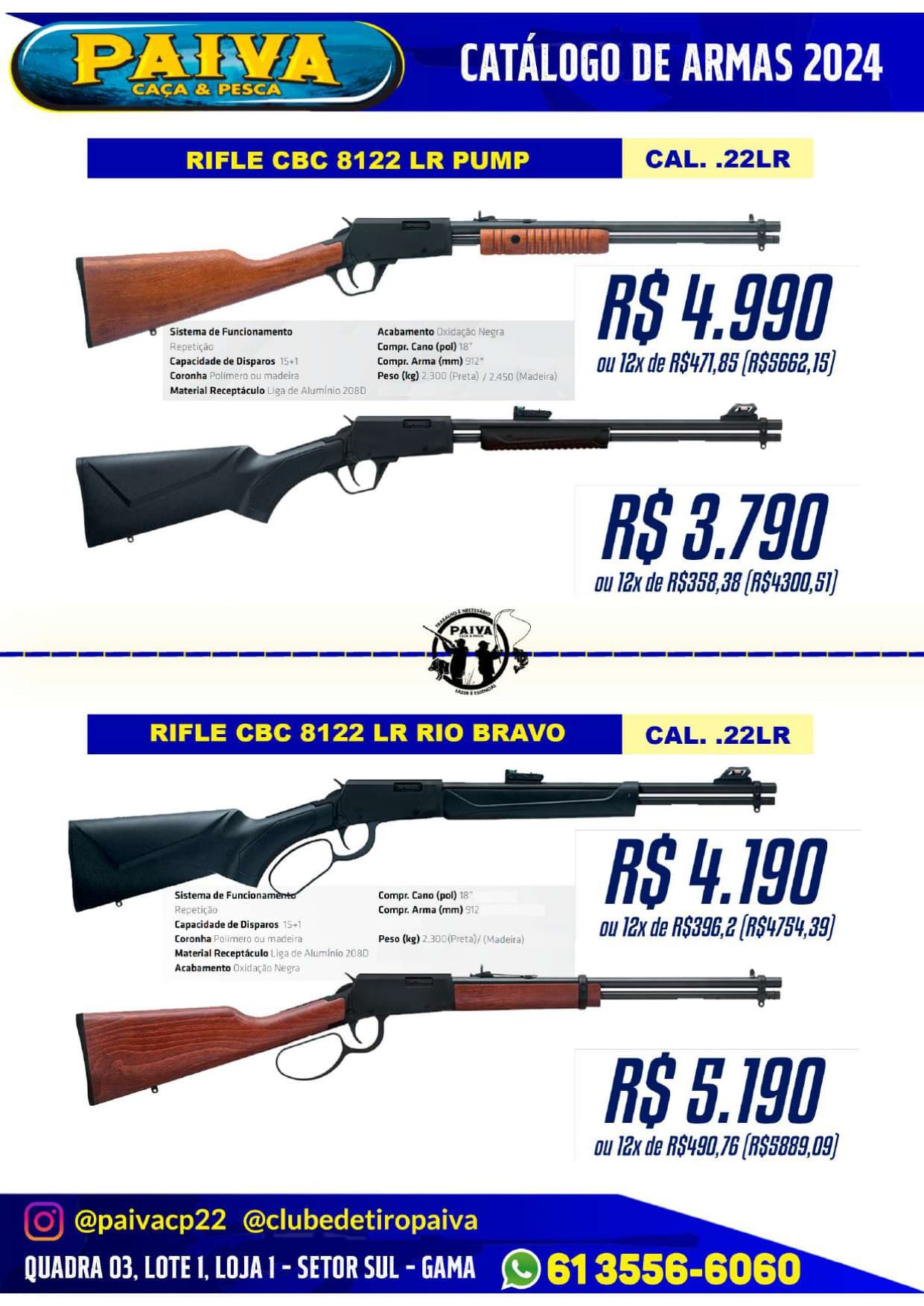 Carabina CBC 7022